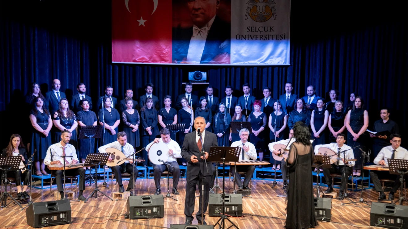 Selçuk Üniversitesinde "Bahar Konseri" düzenlendi 